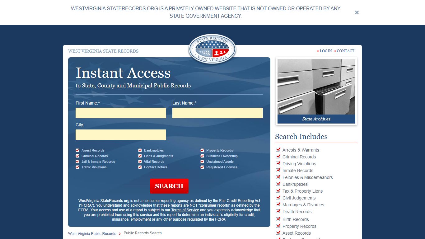 West Virginia Public Records | StateRecords.org